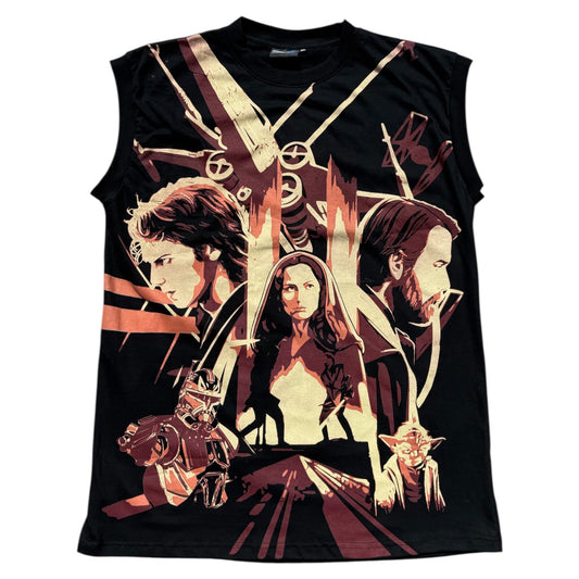 STAR WARS CUT OFF ALL OVER PRINT